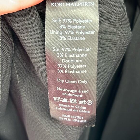 Kobi Halperin Women's Chasidy Jumpsuit - Black - 12 - New with tags - Picture 7 of 11